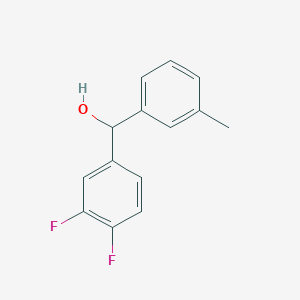 (3,4-Difluorophenyl)(m-tolyl)methanol