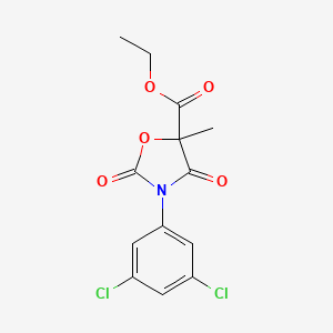 molecular formula C13H11Cl2NO5 B3416503 Chlozolinate CAS No. 84332-86-5