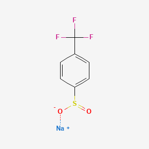 molecular formula C7H4F3NaO2S B3416701 4-(三氟甲基)苯-1-磺酸钠 CAS No. 89520-63-8
