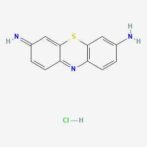 molecular formula C12H10ClN3S B3416731 凝血酶 CAS No. 9002-04-4