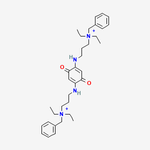 molecular formula C34H50N4O2+2 B3416746 苯并喹诺鎓 CAS No. 9025-57-4