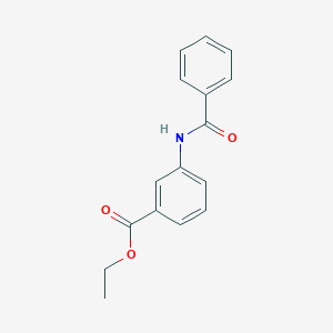 molecular formula C16H15NO3 B341677 Ethyl 3-benzamidobenzoate 