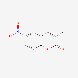 molecular formula C10H7NO4 B3416846 3-Methyl-6-nitrocoumarin CAS No. 95532-74-4