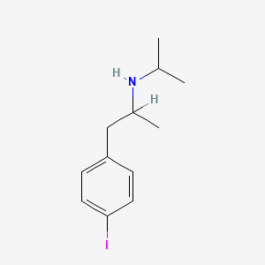 molecular formula C12H18IN B3416847 Iofetamine CAS No. 95896-48-3