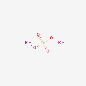 molecular formula K2O4Te B3416926 Potassium tellurate CAS No. 10038-82-1
