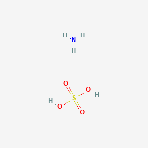 molecular formula H5NO4S B3416929 Azane;sulfuric acid CAS No. 10043-02-4