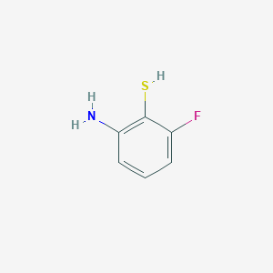 molecular formula C6H6FNS B3416932 2-Amino-6-fluorobenzenethiol CAS No. 100493-32-1