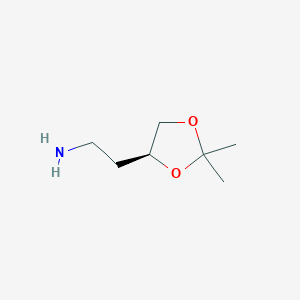 1,3-Dioxolane-4-ethanamine,2,2-dimethyl-,(4S)-