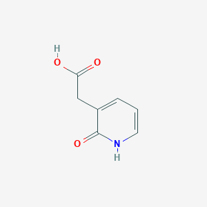 2-(2-Oxo-1,2-dihydropyridin-3-yl)acetic acid