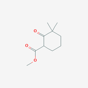 molecular formula C10H16O3 B3417037 Methyl 3,3-dimethyl-2-oxocyclohexanecarboxylate CAS No. 101327-97-3