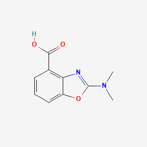2-(Dimethylamino)benzoxazole-4-carboxylic acid