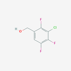 molecular formula C7H4ClF3O B3417049 3-Chloro-2,4,5-trifluorobenzyl alcohol CAS No. 101513-79-5