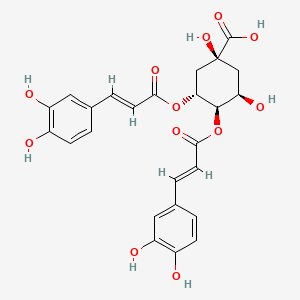 molecular formula C25H24O12 B3417231 3,4-Dicaffeoylquinic acid CAS No. 102851-07-0