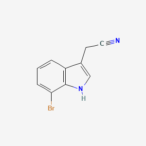 molecular formula C10H7BrN2 B3417358 7-Bromoindole-3-acetonitrile CAS No. 1044772-58-8