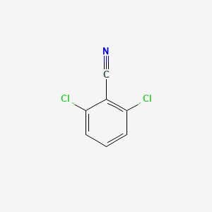molecular formula C7H3Cl2N<br>C7H3Cl2N<br>C6H3Cl2(CN) B3417380 2,6-二氯苯甲腈 CAS No. 104809-79-2