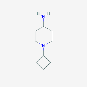 molecular formula C9H20Cl2N2 B3417386 1-Cyclobutylpiperidin-4-amine CAS No. 1048921-27-2