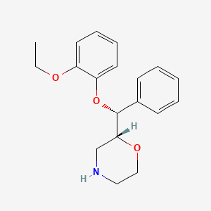 molecular formula C19H23NO3 B3417426 Reboxetine CAS No. 105017-38-7