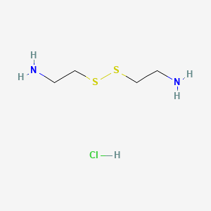 molecular formula C4H13ClN2S2 B3417494 Cystamine hydrochloride CAS No. 1072-22-6