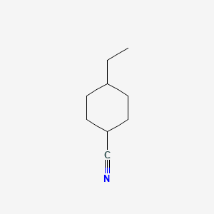 molecular formula C9H15N B3417587 4-Ethylcyclohexane-1-carbonitrile CAS No. 1096815-83-6