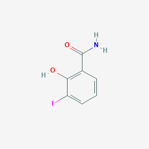 molecular formula C7H6INO2 B3417610 2-Hydroxy-3-iodobenzamide CAS No. 1106305-67-2