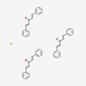 molecular formula C51H42O3Pt B3417616 Tris(dibenzylideneacetone)platinum(0) CAS No. 11072-92-7