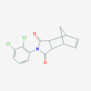 molecular formula C15H11Cl2NO2 B341773 2-(2,3-dichlorophenyl)-3a,4,7,7a-tetrahydro-1H-4,7-methanoisoindole-1,3-dione 