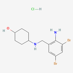 molecular formula C13H19Br2ClN2O B3417767 盐酸氨溴索 CAS No. 1146648-86-3