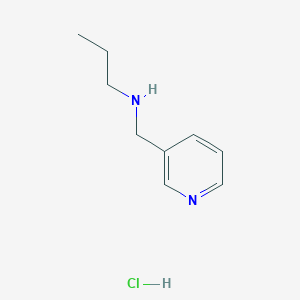 B3417899 Propyl(pyridin-3-ylmethyl)amine hydrochloride CAS No. 117122-72-2