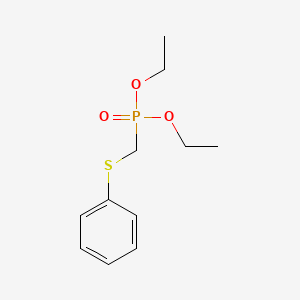 molecular formula C11H17O3PS B3418084 Diethyl phenylthiomethylphosphonate CAS No. 1190788-52-3
