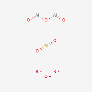 molecular formula Al2K2O6Si B3418115 Muscovite CAS No. 12001-26-2