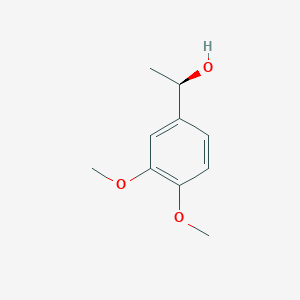 molecular formula C10H14O3 B3418156 (1R)-1-(3,4-二甲氧基苯基)乙醇 CAS No. 120466-67-3