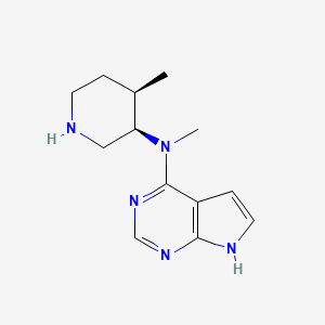 N-methyl-N-((3R,4R)-4-methylpiperidin-3-yl)-7H-pyrrolo[2,3-d]pyrimidin-4-amine