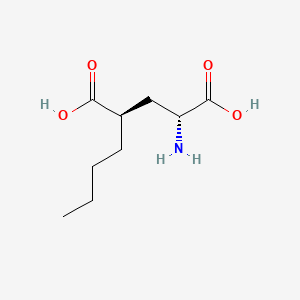 molecular formula C9H17NO4 B3418250 (4R)-4-Butyl-D-glutamic acid CAS No. 1217602-18-0