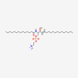 molecular formula C37H75N2O6P B3418266 C14 Sphingomyelin CAS No. 121999-55-1