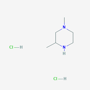 molecular formula C6H15ClN2 B3418269 1,3-Dimethylpiperazine dihydrochloride CAS No. 1220040-19-6