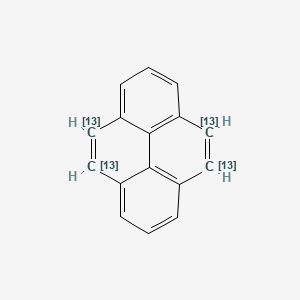 molecular formula C16H10 B3418347 Pyrene-4,5,9,10-13C4 CAS No. 1173023-76-1