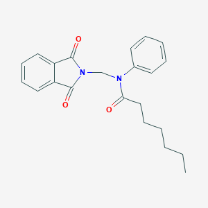 N-[(1,3-dioxo-1,3-dihydro-2H-isoindol-2-yl)methyl]-N-phenylheptanamide