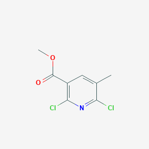 molecular formula C8H7Cl2NO2 B3418543 Methyl 2,6-dichloro-5-methylnicotinate CAS No. 125850-05-7