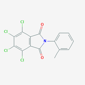 molecular formula C15H7Cl4NO2 B341857 4,5,6,7-tetrachloro-2-(2-methylphenyl)-1H-isoindole-1,3(2H)-dione CAS No. 57023-66-2