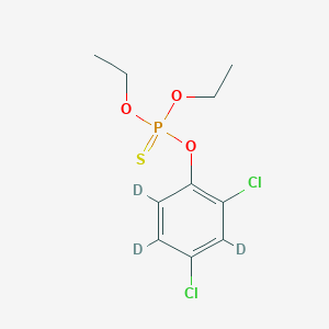 (2,4-Dichloro-3,5,6-trideuteriophenoxy)-diethoxy-sulfanylidene-lambda5-phosphane