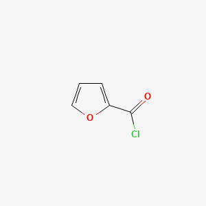 molecular formula C5H3ClO2 B3418778 2-呋酰氯 CAS No. 1300-32-9