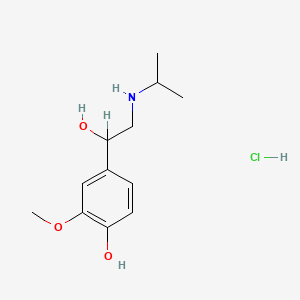 alpha-((Isopropylamino)methyl)vanillyl alcohol hydrochloride