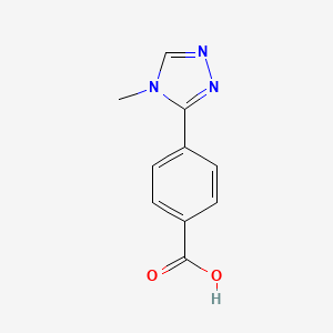 4-(4-methyl-4H-1,2,4-triazol-3-yl)benzoic acid