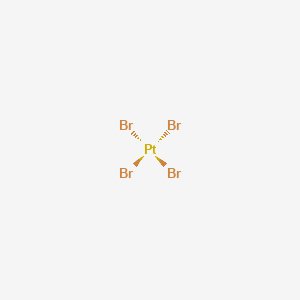 molecular formula Br4Pt B3418968 Platinate(2-), tetrabromo-, (SP-4-1)- CAS No. 13455-11-3