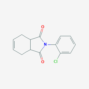 molecular formula C14H12ClNO2 B341899 2-(2-chlorophenyl)-3a,4,7,7a-tetrahydro-1H-isoindole-1,3(2H)-dione 