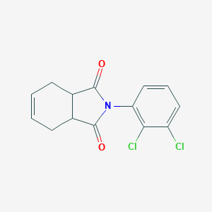 molecular formula C14H11Cl2NO2 B341903 2-(2,3-dichlorophenyl)-3a,4,7,7a-tetrahydro-1H-isoindole-1,3(2H)-dione 