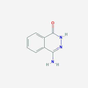 molecular formula C8H7N3O B3419051 4-氨基酞嗪-1(2H)-酮 CAS No. 13580-88-6