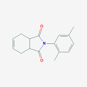 molecular formula C16H17NO2 B341907 2-(2,5-dimethylphenyl)-3a,4,7,7a-tetrahydro-1H-isoindole-1,3(2H)-dione CAS No. 6401-92-9