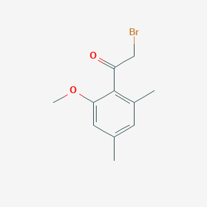 2-Bromo-1-(2-methoxy-4,6-dimethylphenyl)ethanone