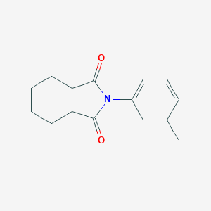 molecular formula C15H15NO2 B341911 2-(3-Methylphenyl)-3a,4,7,7a-tetrahydroisoindole-1,3-dione 